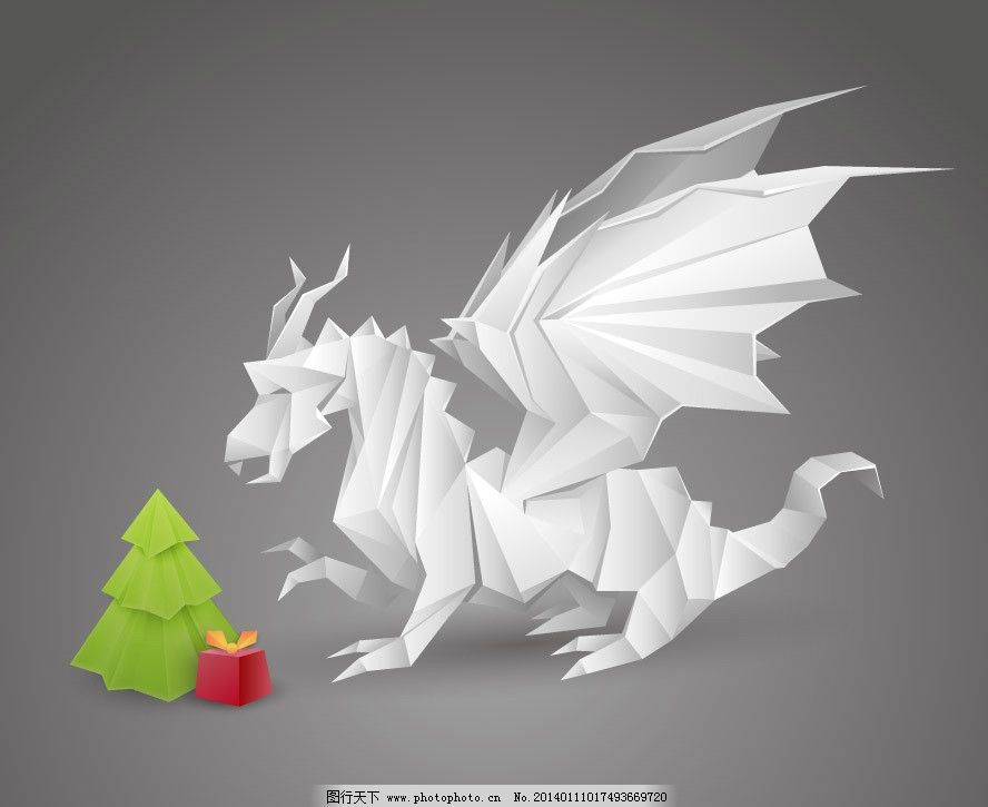 一年级的折纸飞龙图解大全图片展示_一年级的折纸飞龙图解大全图片下载