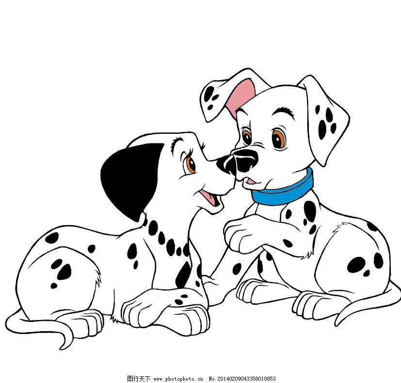 可爱的小狗狗卡通矢量动物插画|可爱的小狗狗卡通矢量动物插画ai免费下载