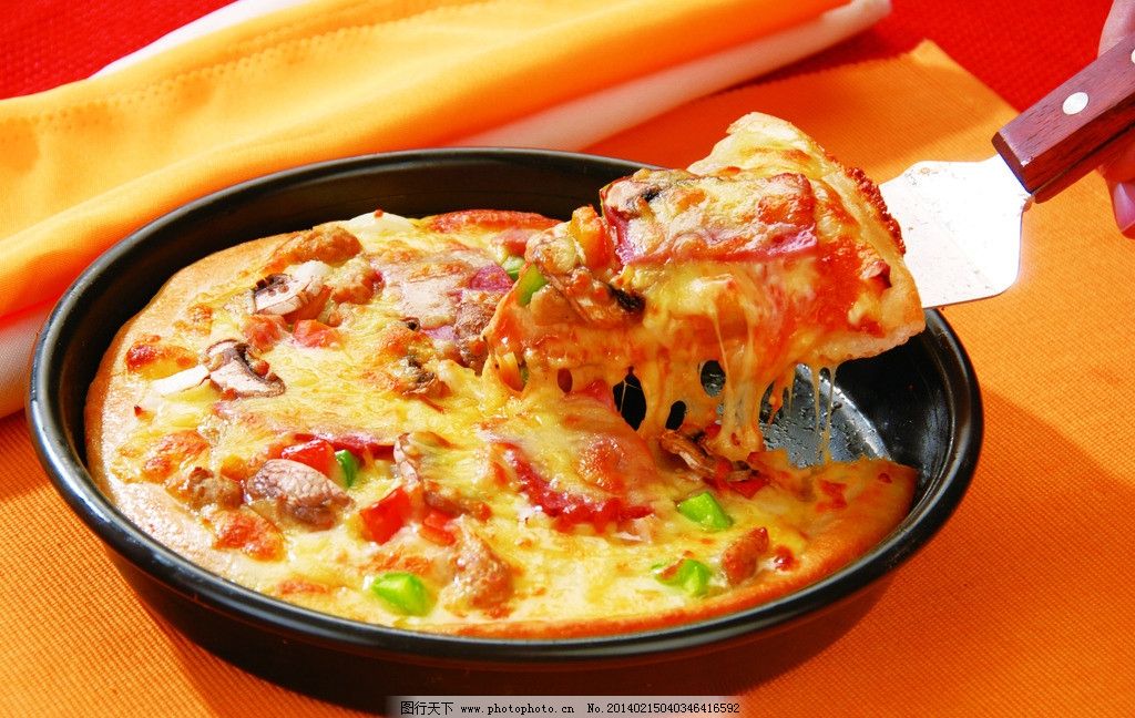 特色至尊披萨图片