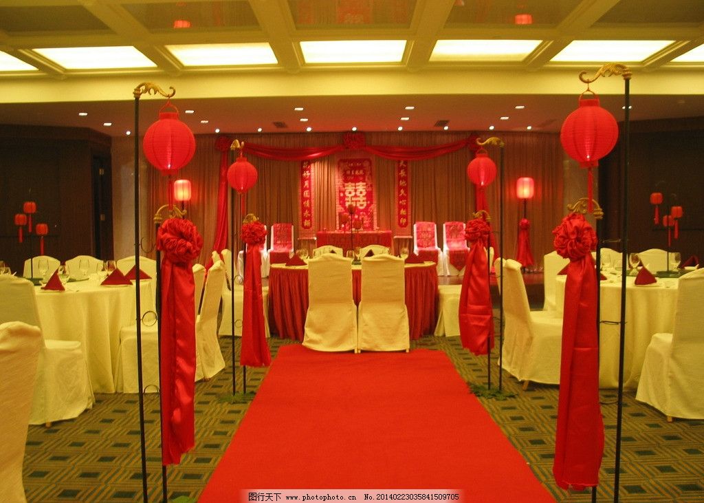 中式婚礼图片