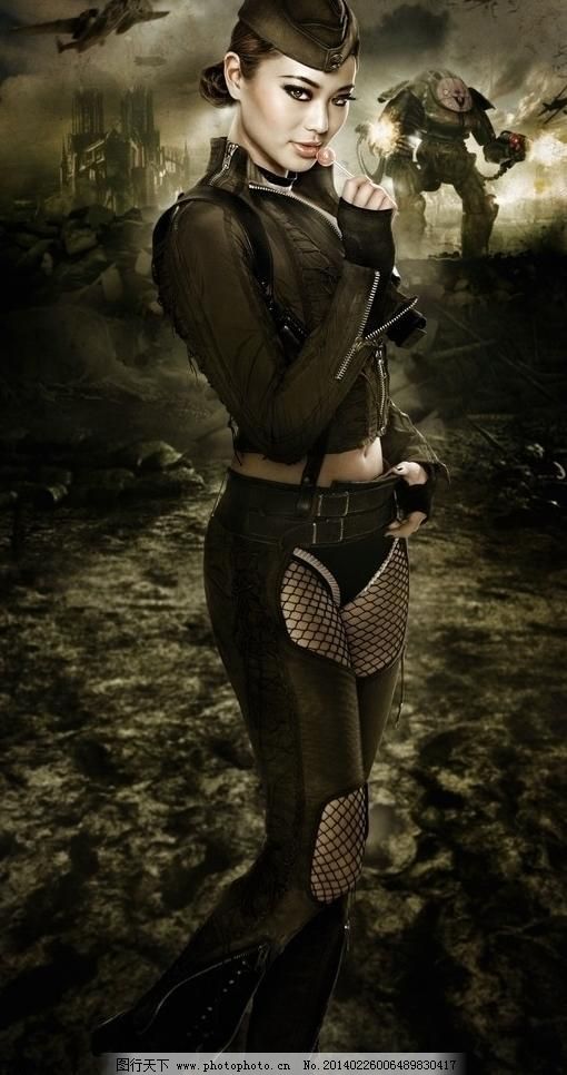 美少女特工队图片_电影海报_海报设计_图行天