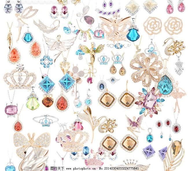 材图片,珠宝素材图片免费下载 耳环 皇冠 闪耀-
