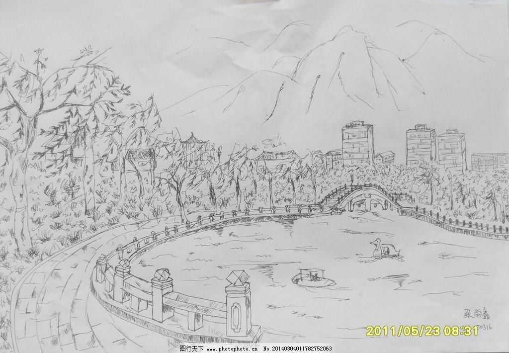素描图片免费下载 96dpi JPG 风景画 公园 绘画 美术绘画 桥 摄影 素描 速写 素描图片素材下载 素描 风景画 绘画 公园 速写 桥 美术绘画 文化艺术 摄影 96dpi jpg 家居装饰素材 山水风景画