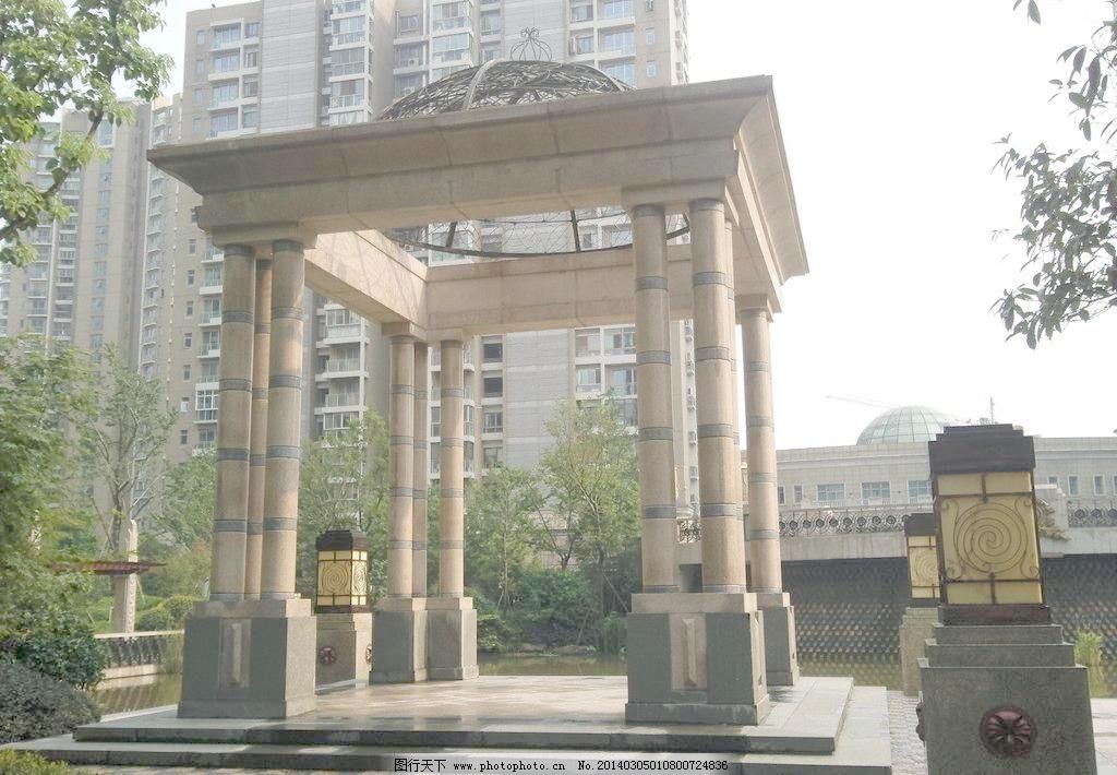 法式凉亭 法式凉亭图片免费下载 建筑园林 景观 欧式 摄影 园林建筑
