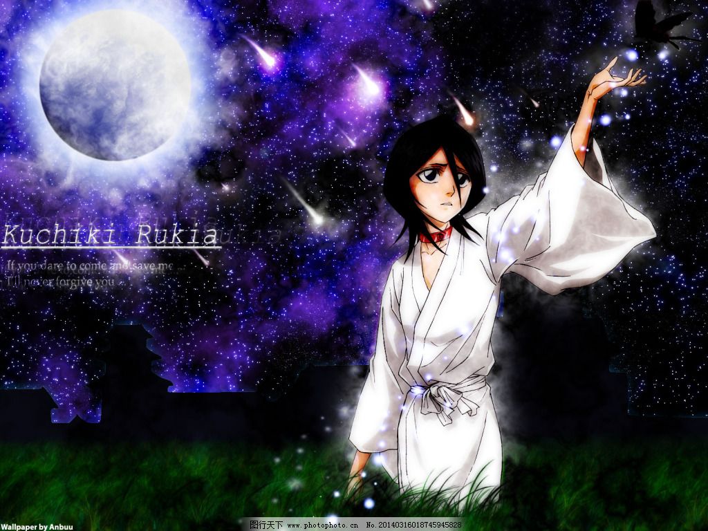 死神月亮露琪亚图片