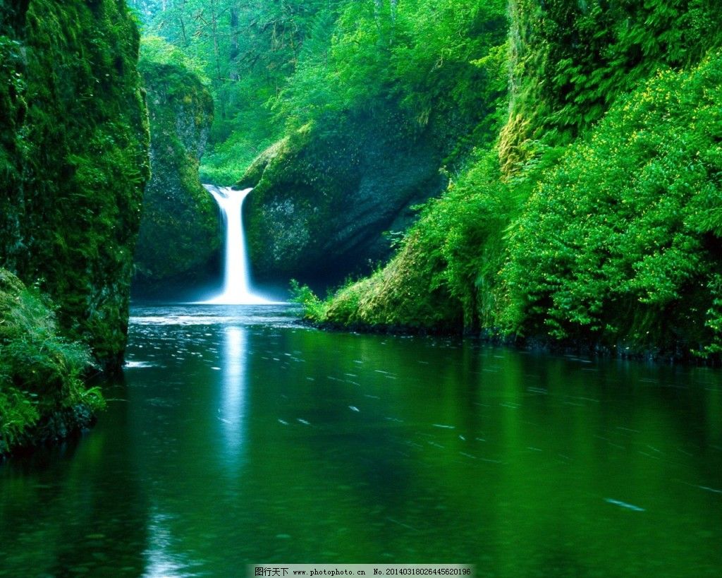 绿色美景壁纸|乡村绿色自然风光电脑壁纸