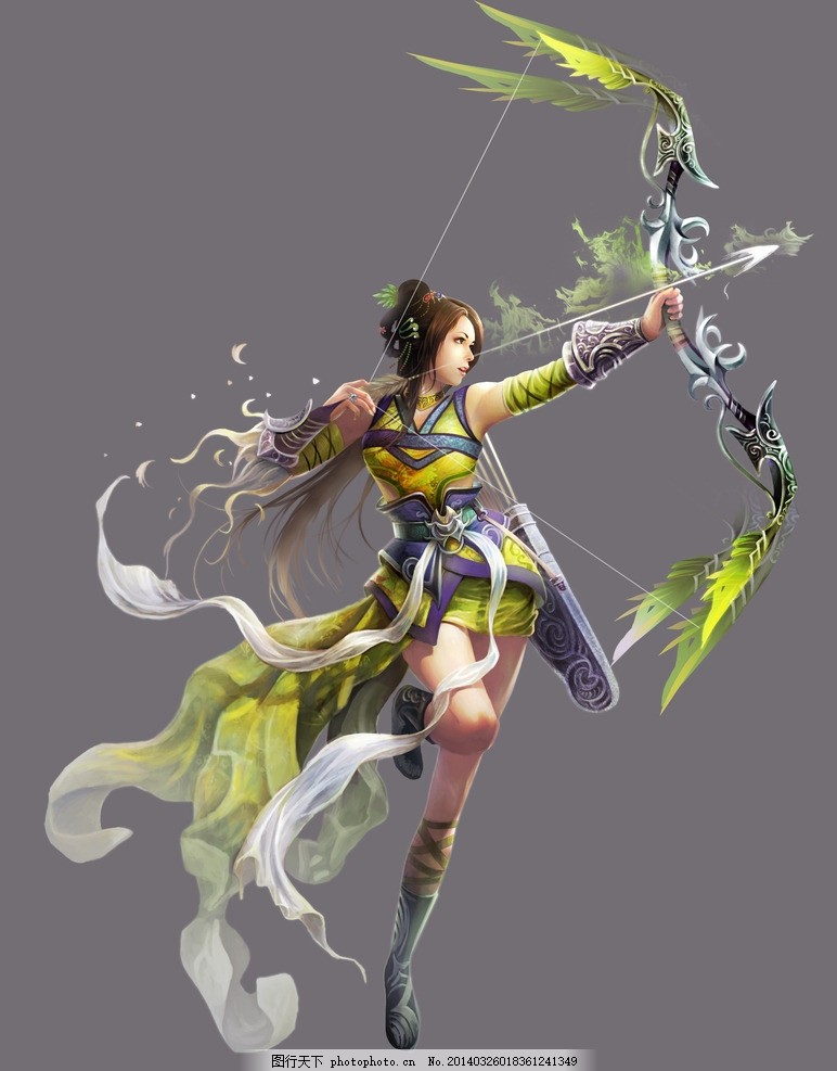 游戏原画 游戏素材 游戏人物 网游 武侠 玄幻 仙侠 动漫动画