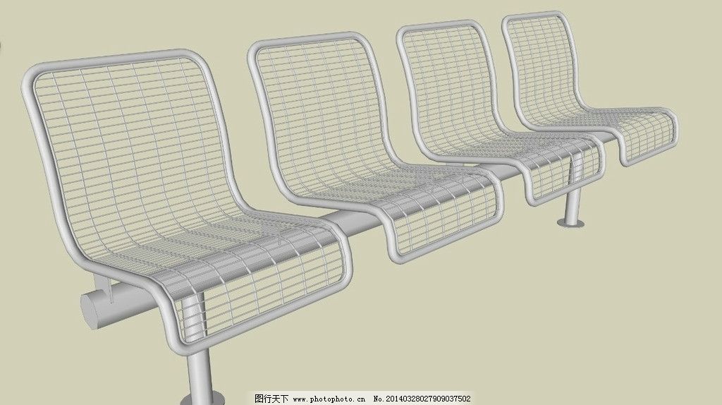 公共座椅 3D舞台效果图 室内场景设计 展会效果图设计 3D室内设计 室内小品 室内设计 环境设计 源文件 SKP