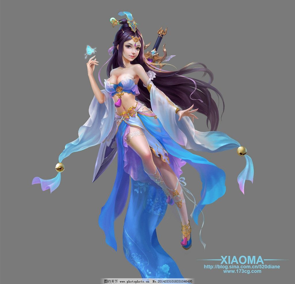 游戏原画图片_动漫人物_动漫卡通_图行天下图库