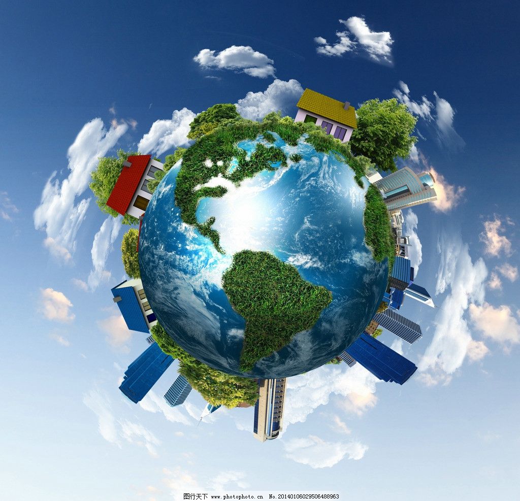 环保低碳绿色的地球图片设计图__广告设计_广告设计_设计图库_昵图网nipic.com