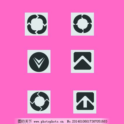 循环样式图标图片_其他_ICON图标-图行天下素材网