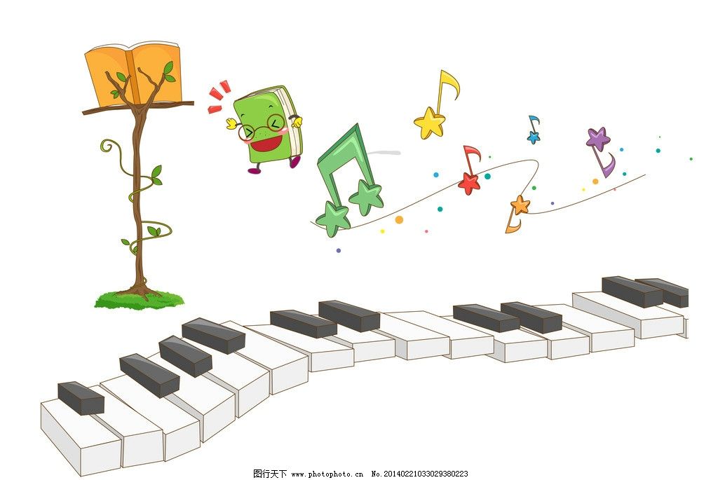 钢琴键 音符图片,炫彩钢琴素材 黑色背景 炫彩背景-图行天下图库